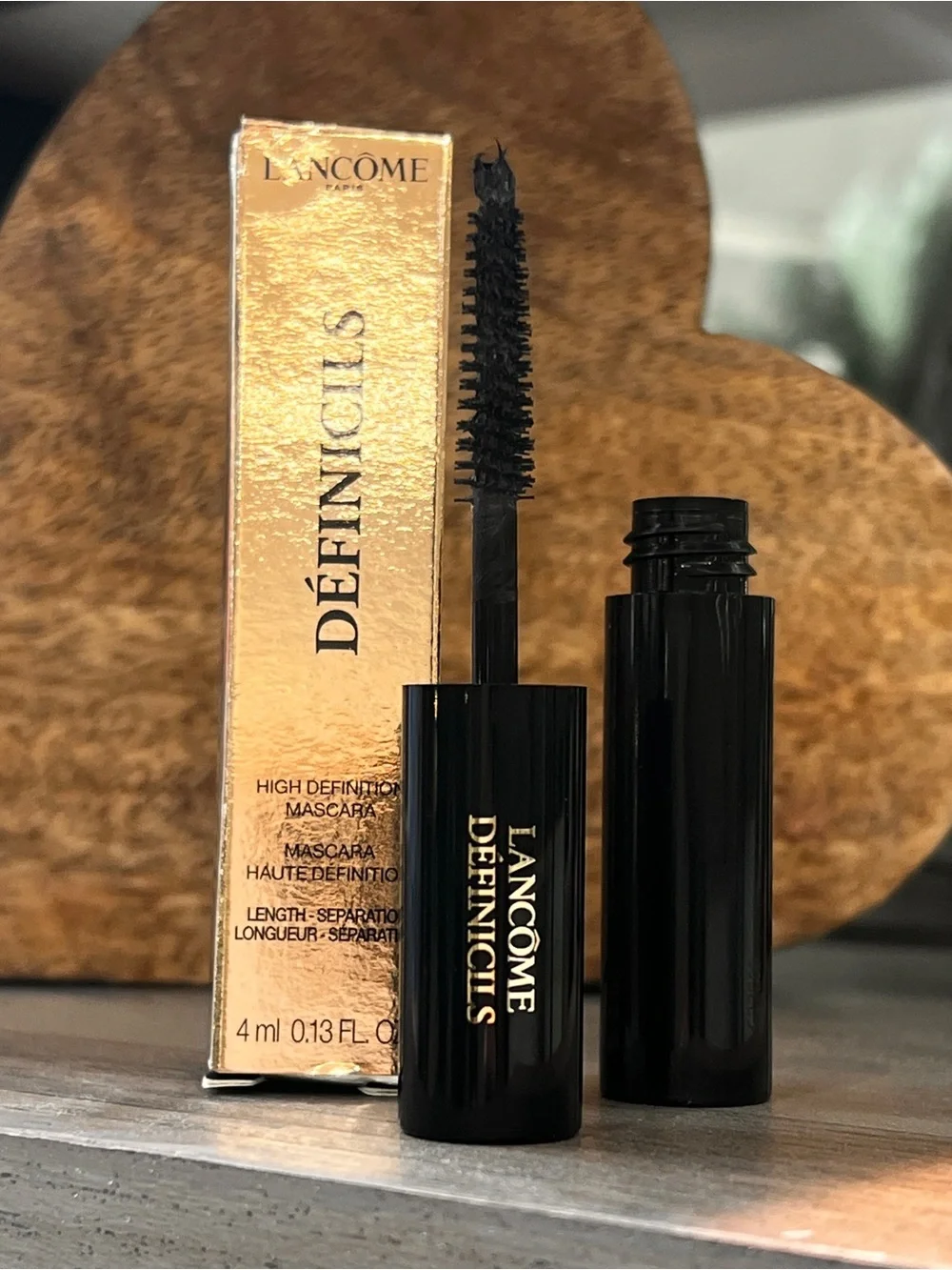 Lancôme Définicils Mascara — Black with Gold Accents